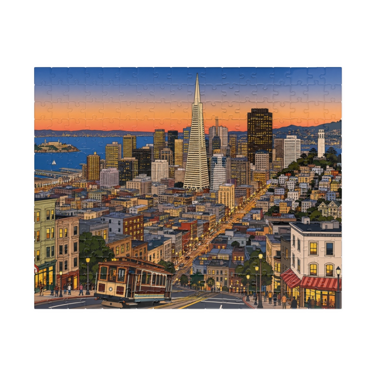 San Francisco city puzzle