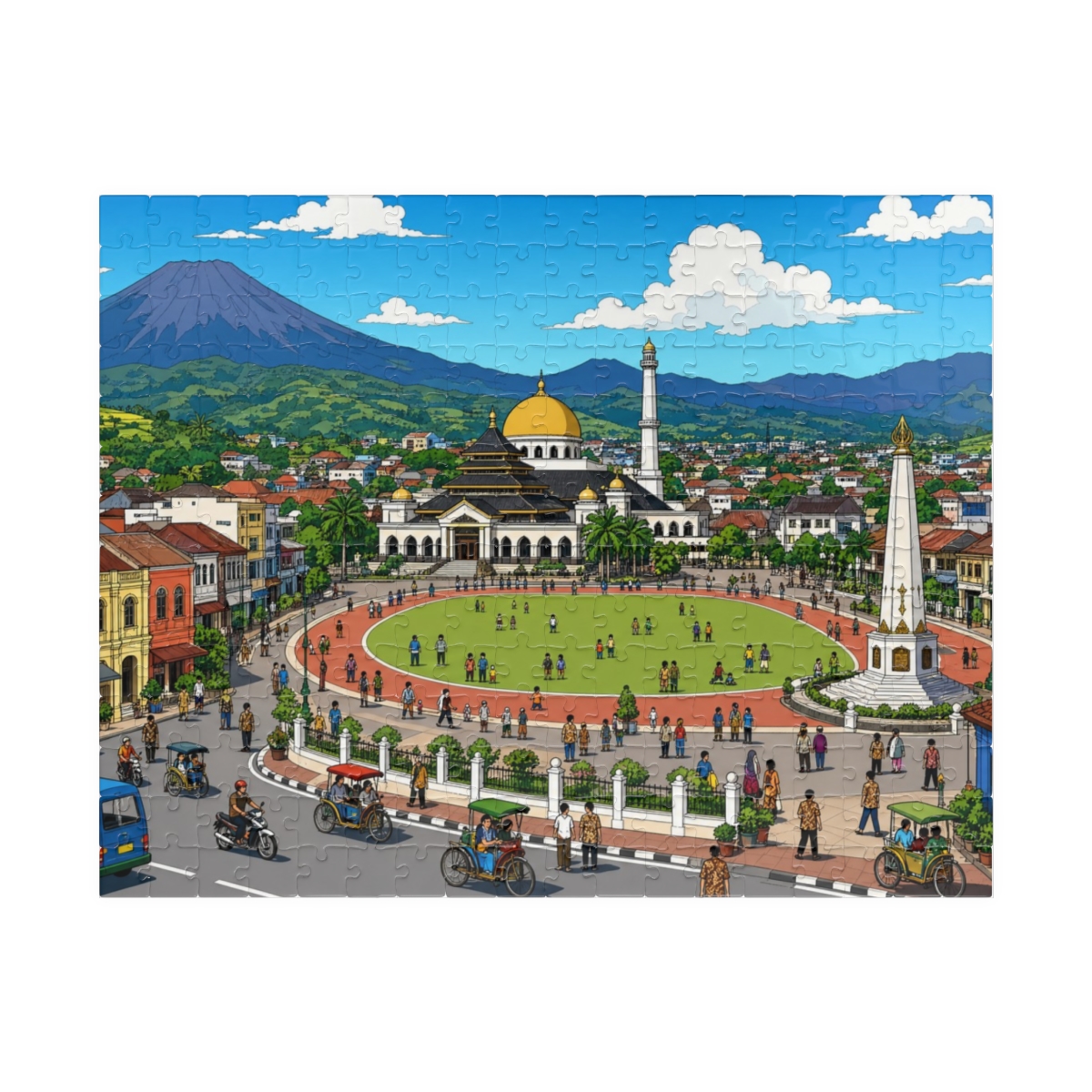 Tasikmalaya city puzzle