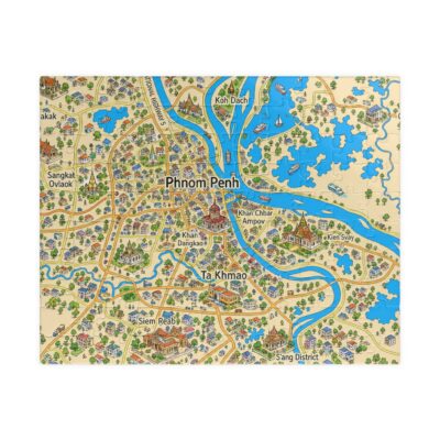 Phnom Penh Map Puzzle