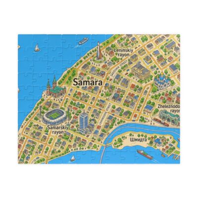 Samara Map Puzzle