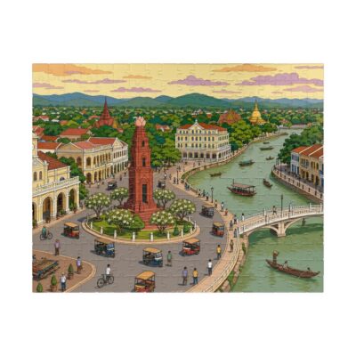 Battambang City Puzzle