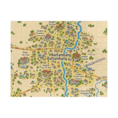 Battambang Map Puzzle