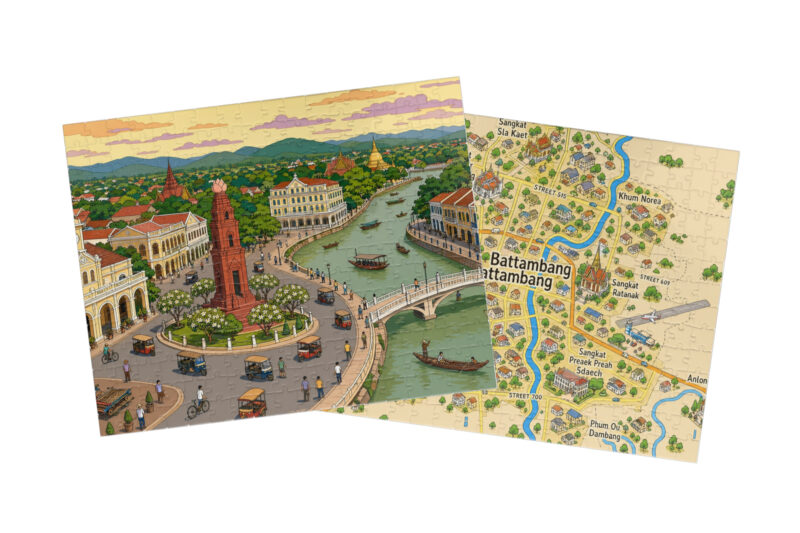 Battambang puzzle set