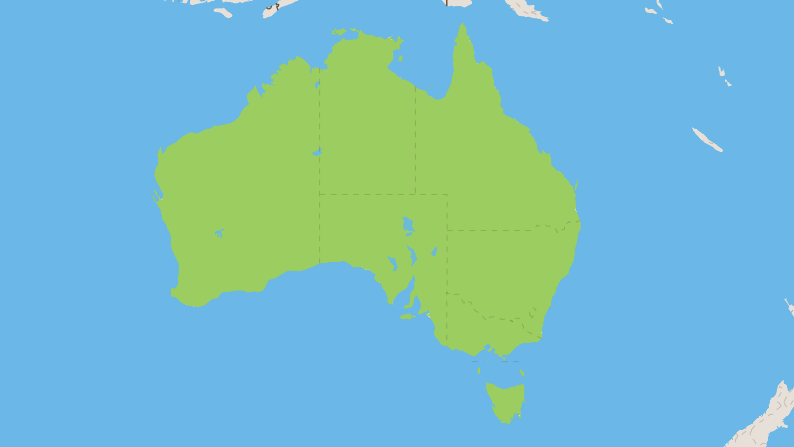Map of Australia