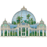 Laeken Royal Greenhouses Brussels