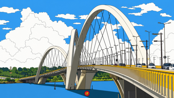 Juscelino Kubitschek Bridge (JK Bridge)