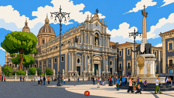 Piazza del Duomo & Elephant Fountain