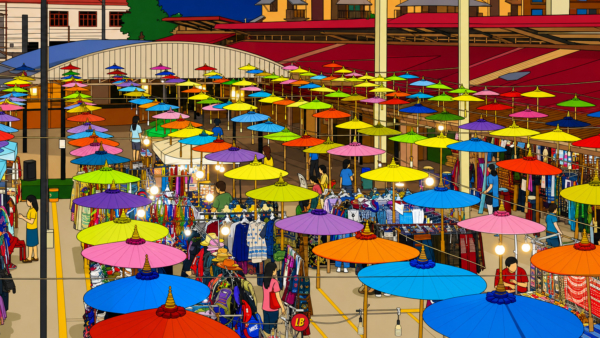 Chiang Mai Night Bazaar