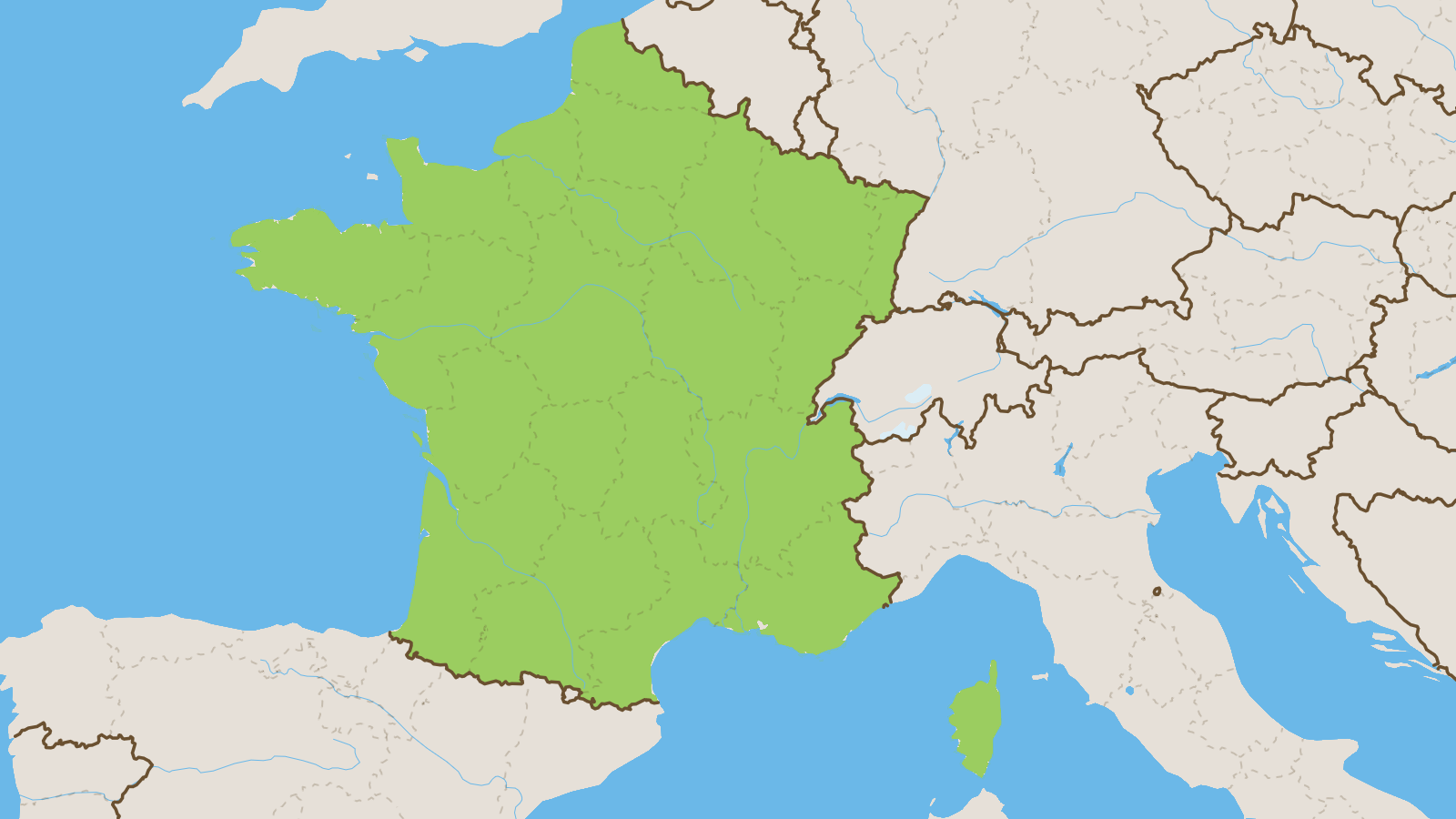 Map of France