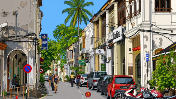 Georgetown Heritage Streets (Armenian Street area)