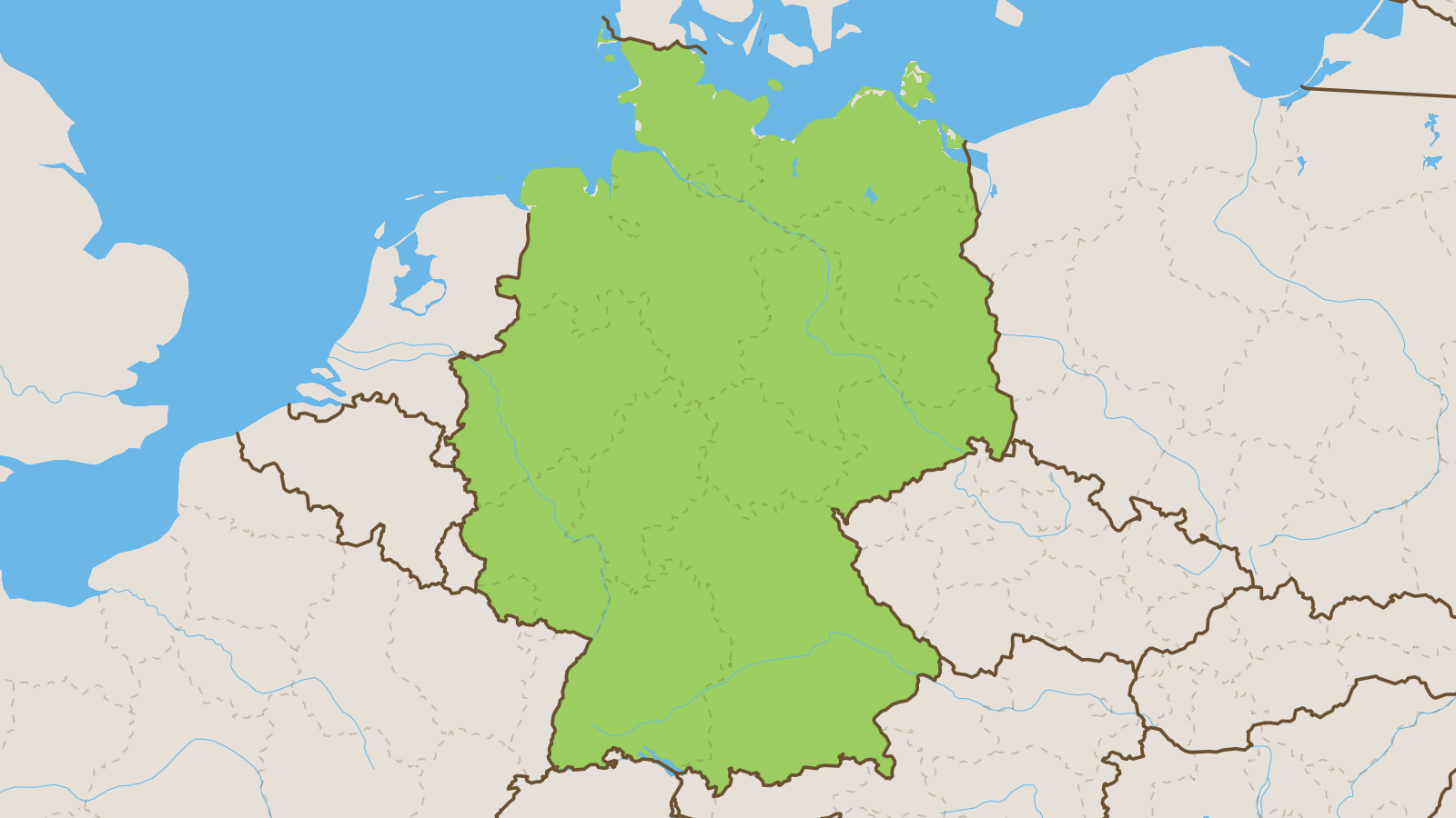 Map of Germany