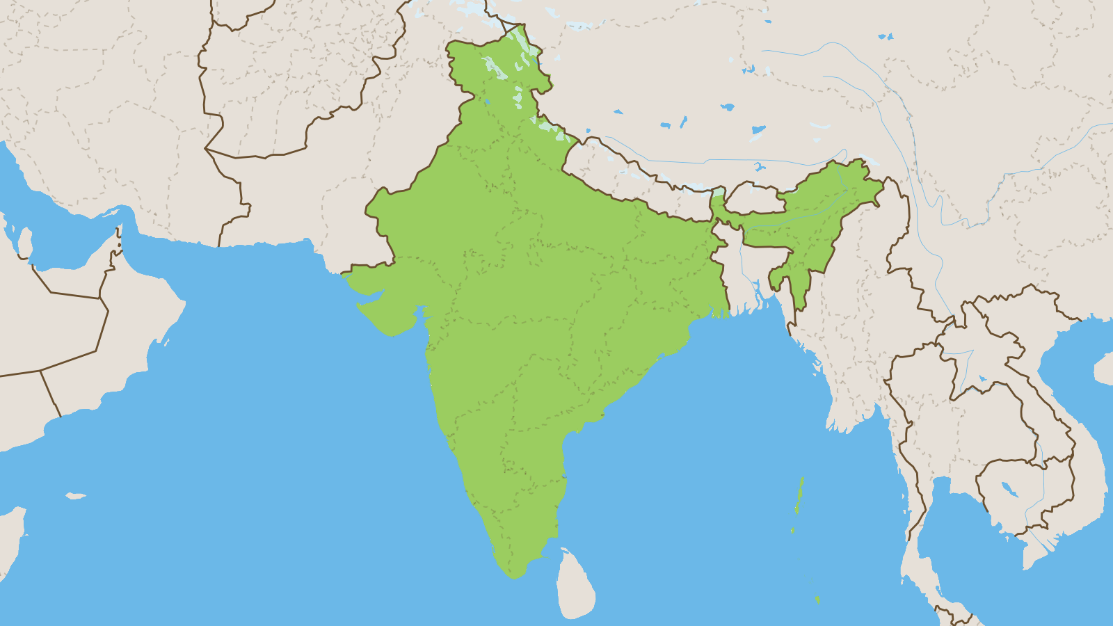 Map of India