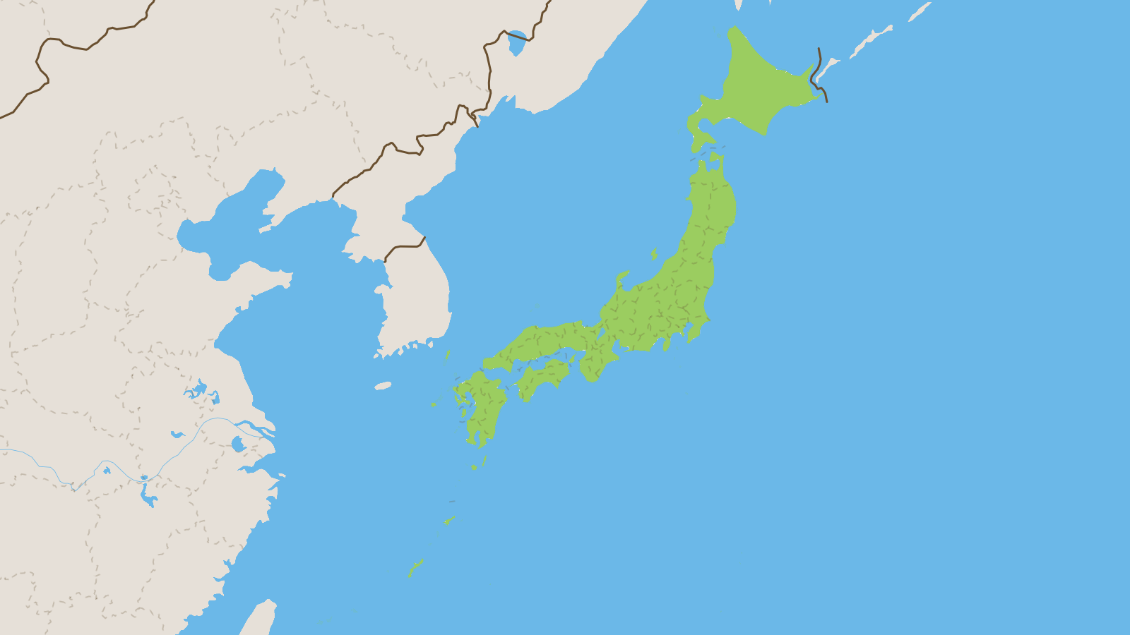 Map of Japan