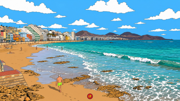 Las Canteras Beach