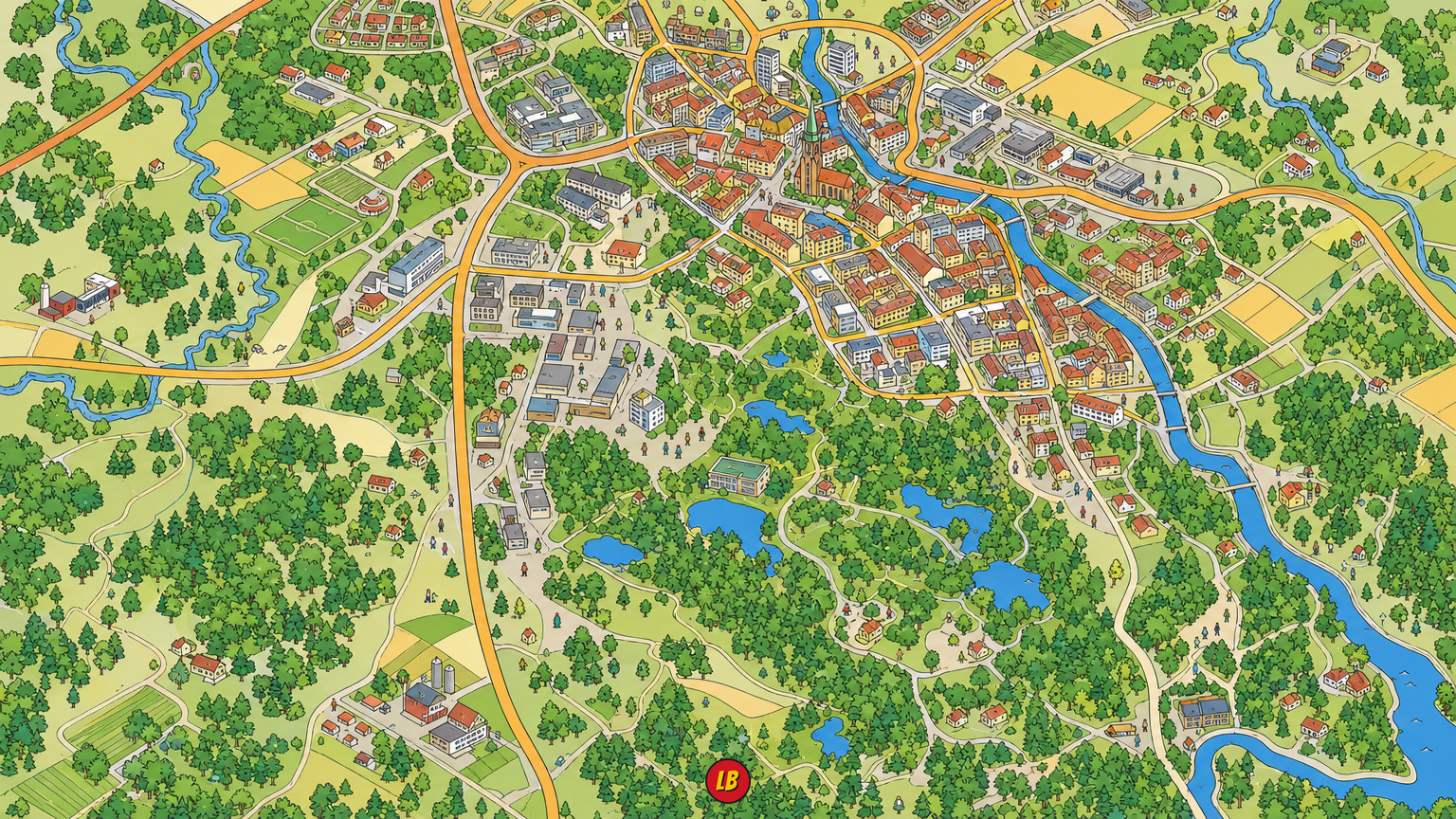 Map of Linköping