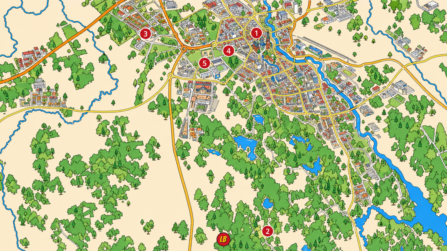 Map of Linköping