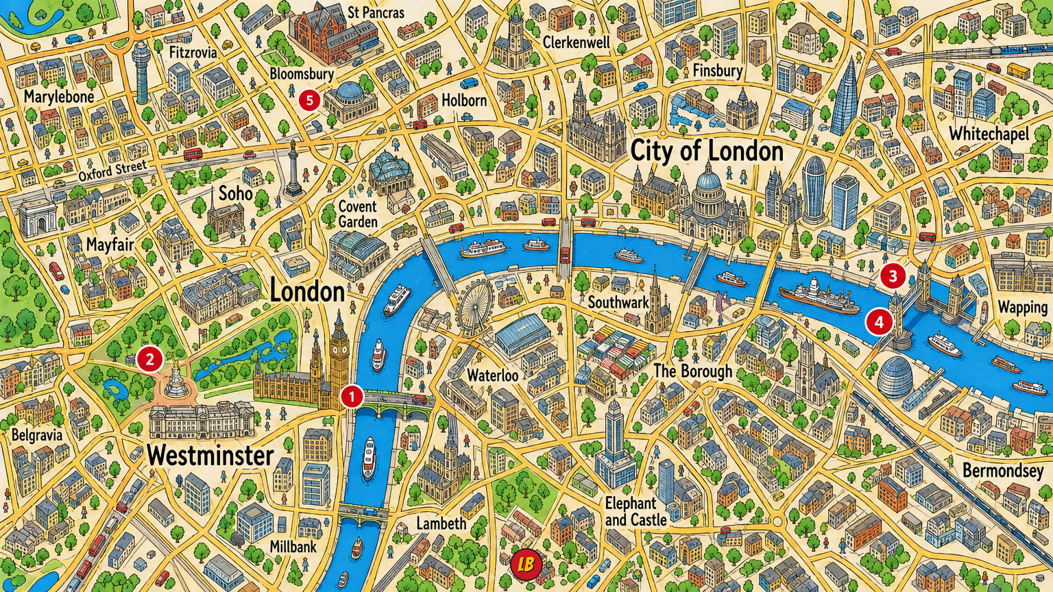 Map of London