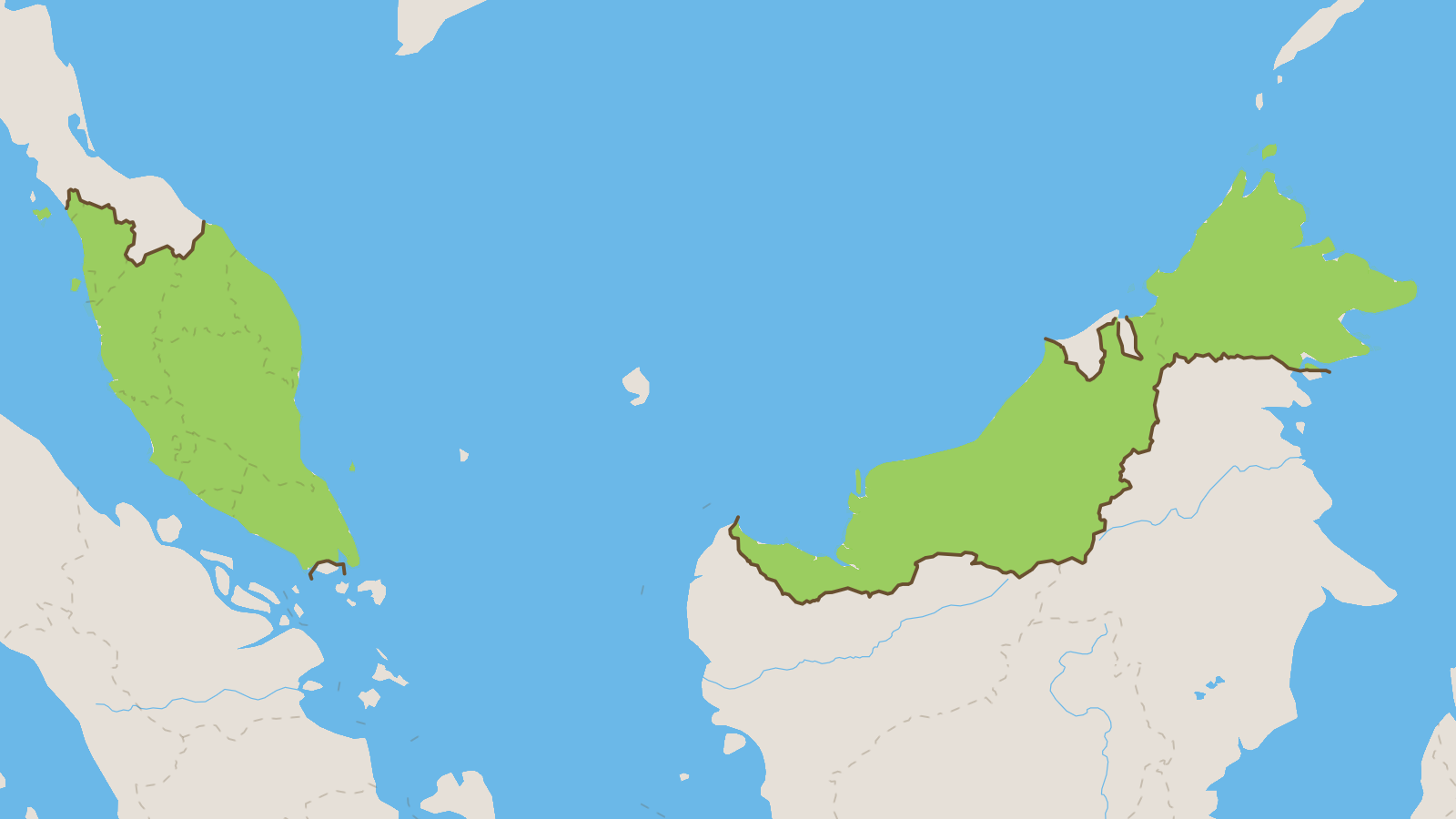 Map of Malaysia