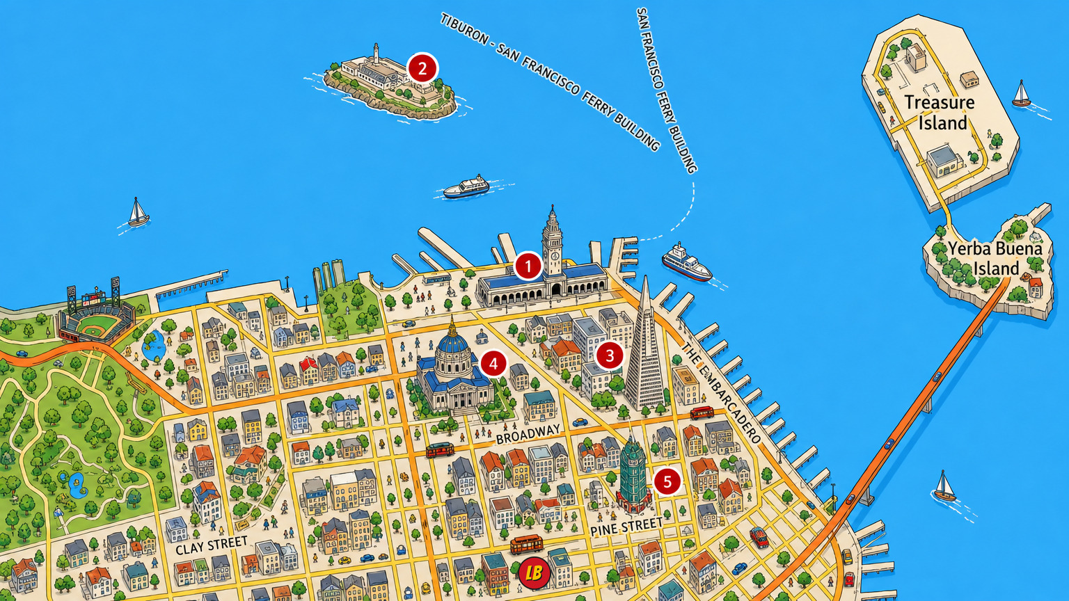 Map of San Francisco