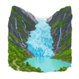 Briksdal Glacier