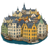 Ålesund Art Nouveau City Centre