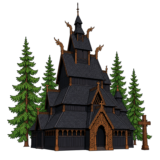 Fantoft Stave Church Bergen