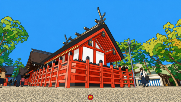 Sumiyoshi Taisha Shrine