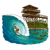 Siargao Island Cloud 9 Surf Break