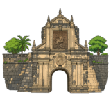Rajah Sulayman Ruins Fort Santiago Area Manila