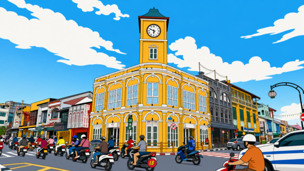 Phuket Town Clock Tower