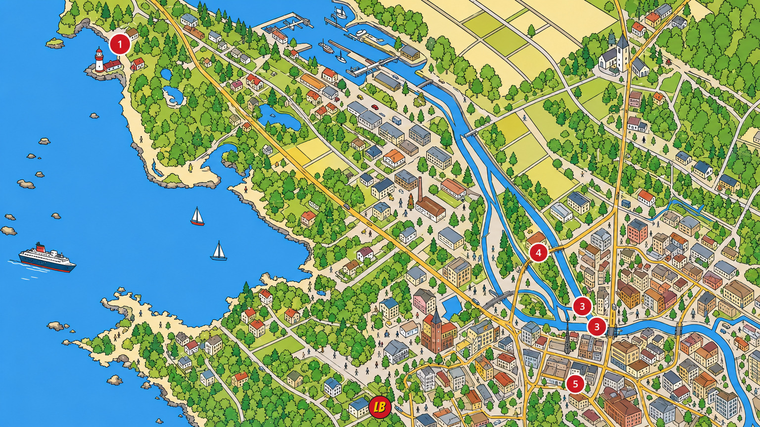 Map of Pori