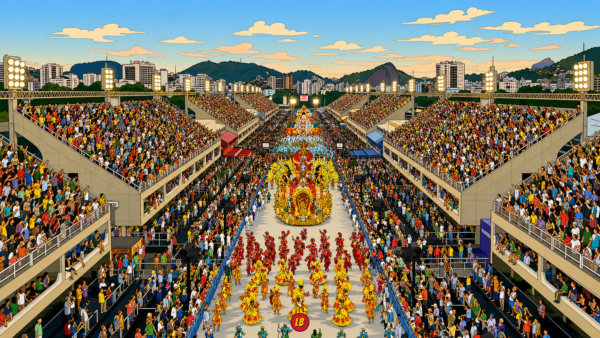 Carnival at Sambódromo