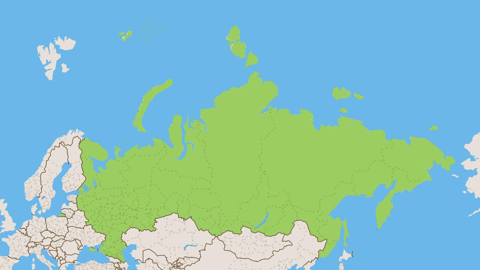 Map of Russia