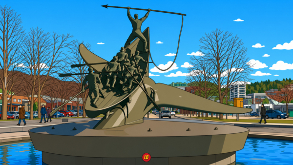 Hvalfangstmonumentet (Whaling Monument)
