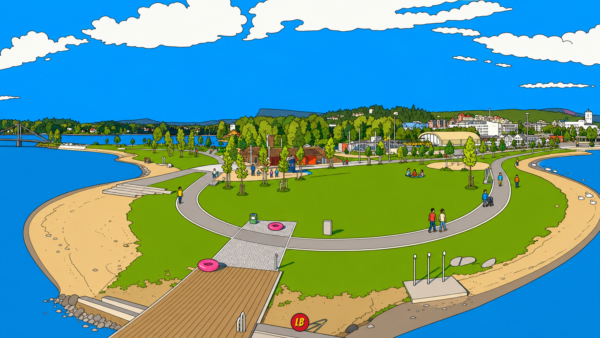 Sandvika Fjordside (Waterfront)