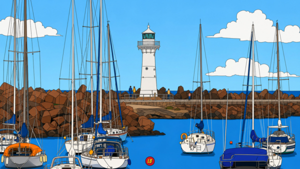 Wollongong Lighthouse and Breakwater
